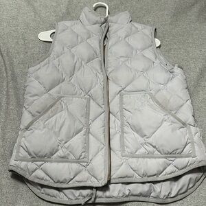 J. Crew light blue puffer vest